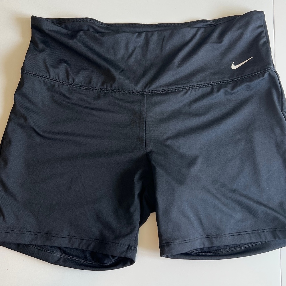 Nike 6" Black Bike Shorts, Size XL